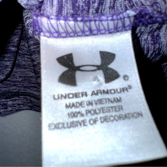 Women’s UA Under Armour Clemson Tigers 1/2 Zip Semi-Fitted Heatgear size Large - Picture 5 of 6